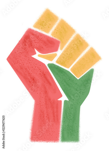 Black History Month Fist