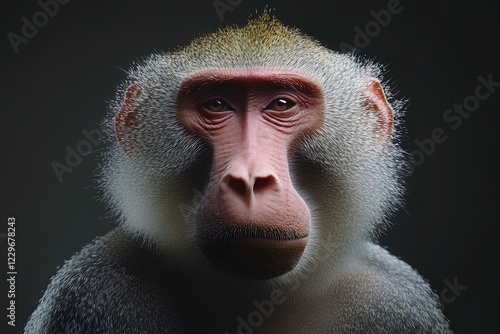  hamadryas baboon  photo