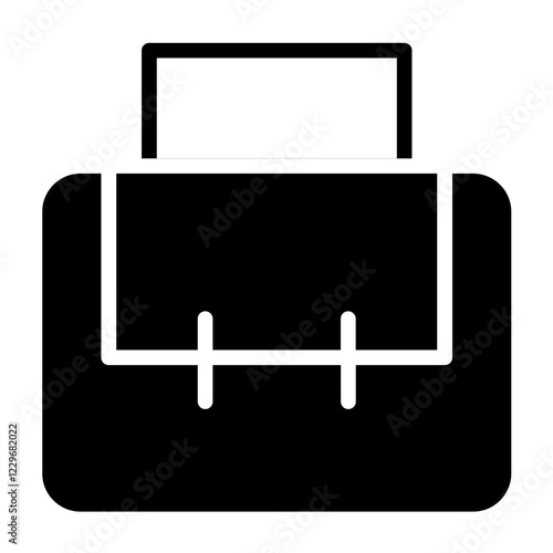 Vector Design Briefcase Icon Style