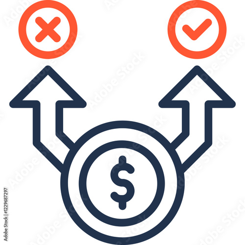 Investment Decision Icon