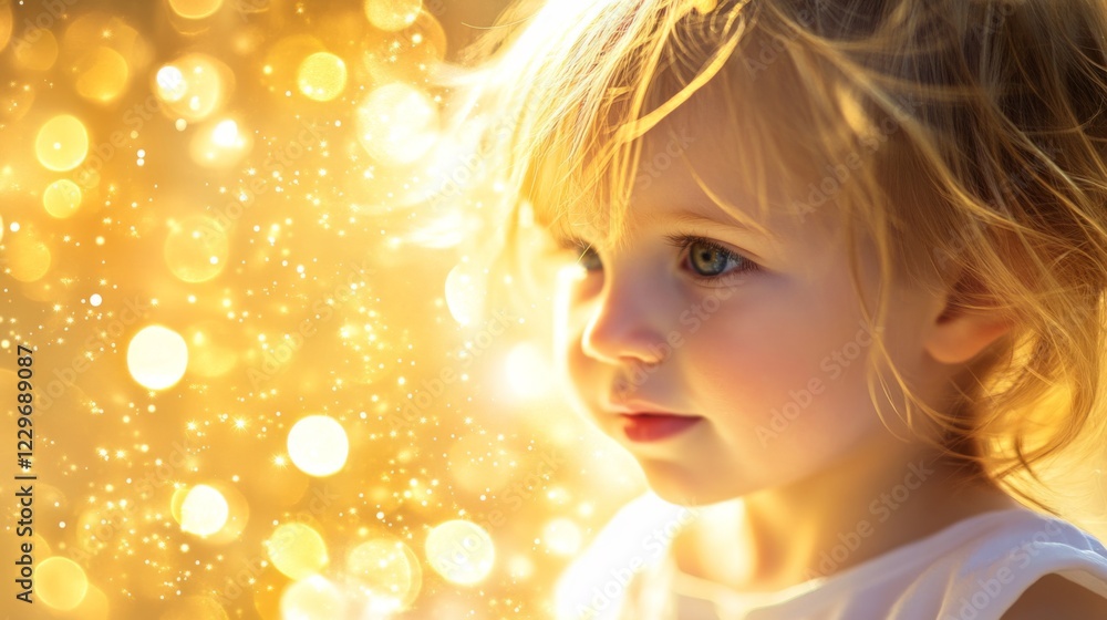 Golden Light Child Portrait - Precious Moment Captured Golden Light Child Portrait - Precious Moment Captured