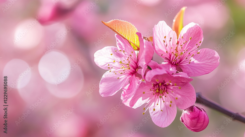 Beautiful Pink Blossom Flowers Spring Nature Photography tree soft bloom plant fresh macro image Beautiful Pink Blossom Flowers Spring Nature Photography tree soft bloom plant fresh macro image