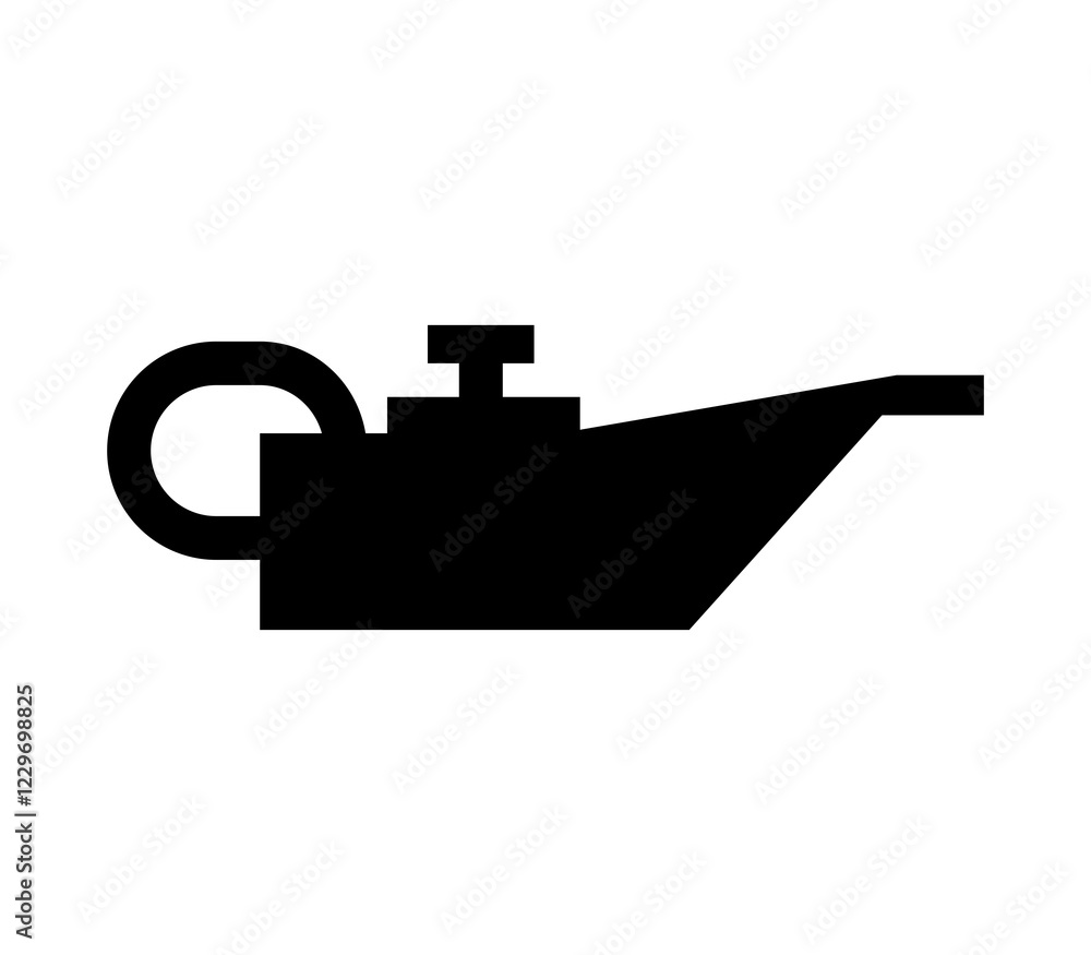Car oil icon illustrated in vector on white background Car oil icon illustrated in vector on white background