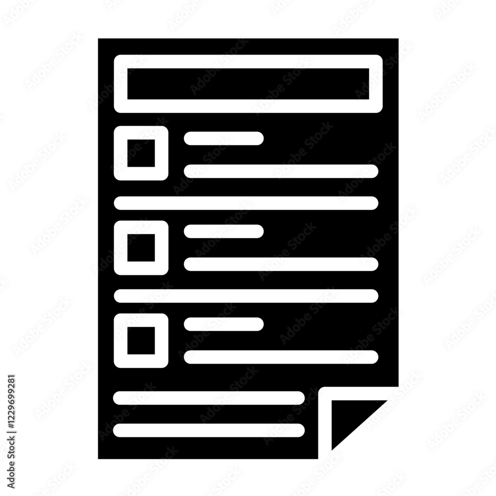 Vector Design Task List Icon Style Vector Design Task List Icon Style