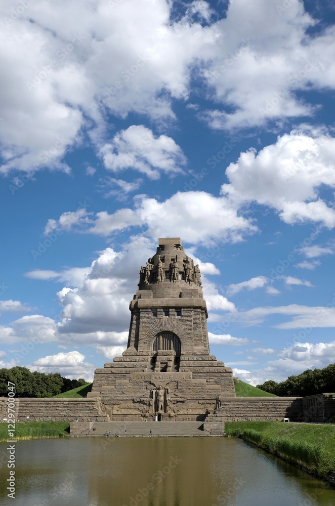 The Monument to the Battle of the Nations, Völkerschlachtdenkmal, Leipzig, Saxony, Germany, Europe The Monument to the Battle of the Nations, Völkerschlachtdenkmal, Leipzig, Saxony, Germany, Europe
