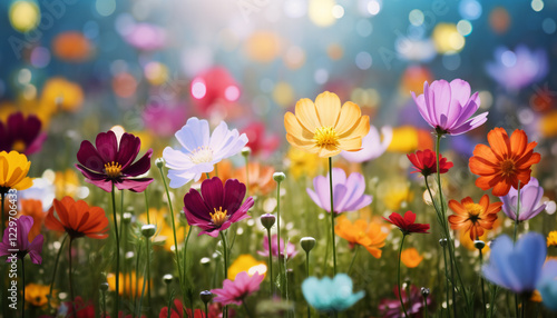 spring flowers in the garden