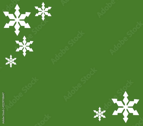 Wallpaper Mural Snowflakes, illustration Torontodigital.ca