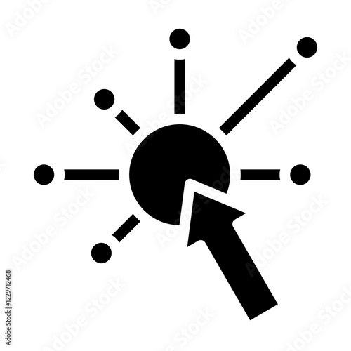 Vector Design Interact Icon Style