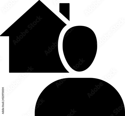 Home Owner Glyph Icon