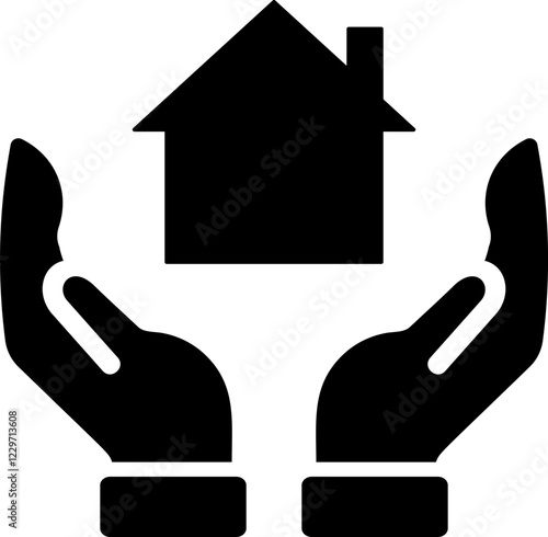 House Owner Glyph Icon