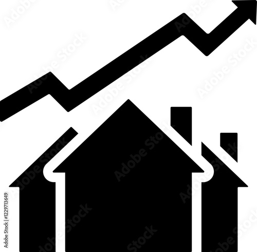 House Price Glyph Icon