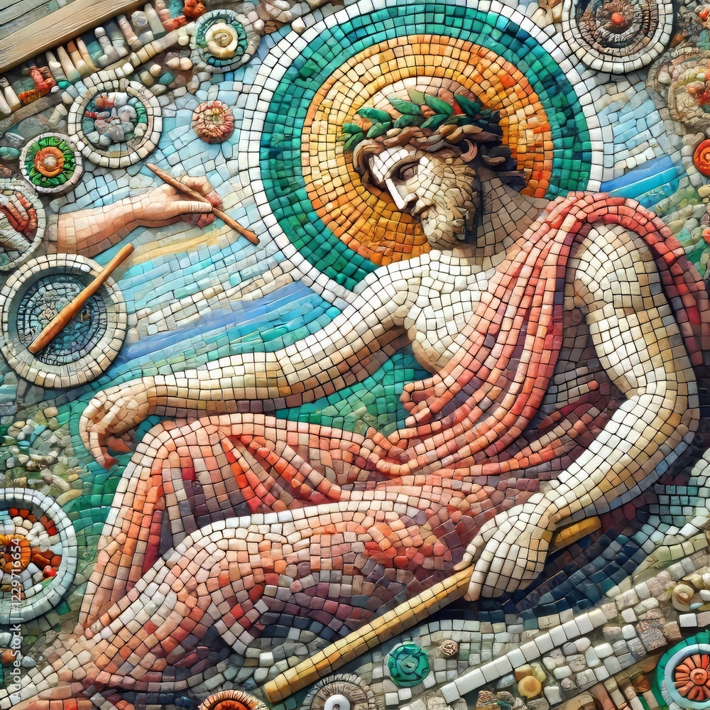 Obraz premium Mosaic Art a larger image