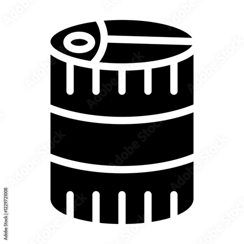 Vector Design Barrel Icon Style