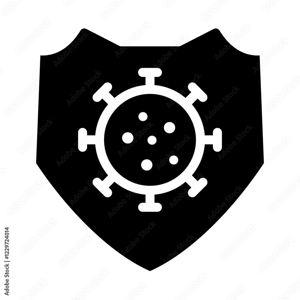 Fototapeta premium Vector Design Virus Icon Style