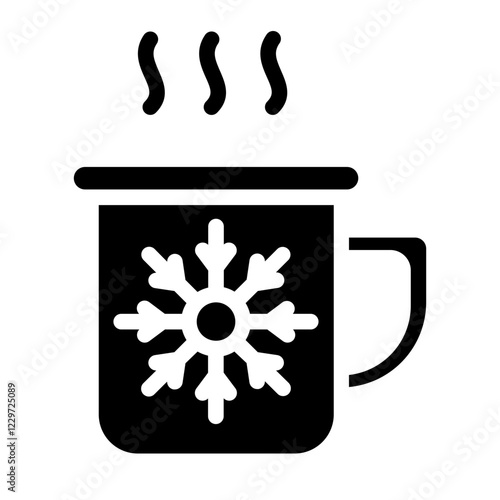 Ski Drink Solid icon