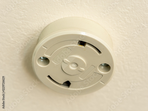 シーリングライト関連素材。洋室の天井のシーリングライトを取り付ける器具。