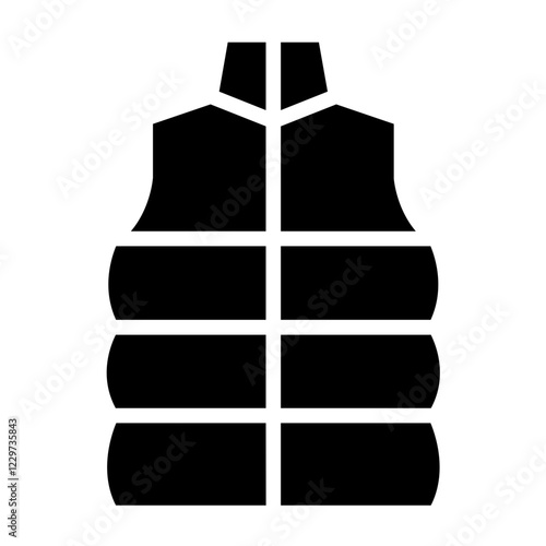 Vector Design Coat Vest Icon Style