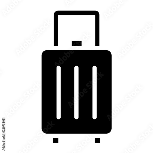 Vector Design Luggage Icon Style