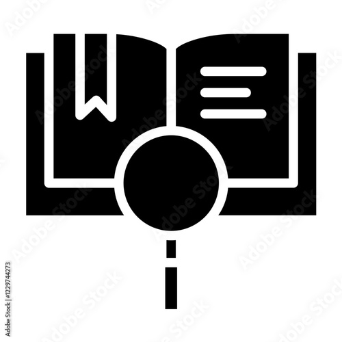 Vector Design Encyclopedia Icon Style