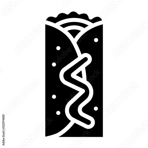 Vector Design Chimichanga Icon Style