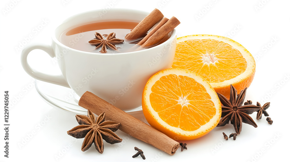 Warm Mulled Wine with Citrus & Spice: Cozy Winter Drink Warm Mulled Wine with Citrus & Spice: Cozy Winter Drink