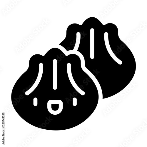 Vector Design Dumplings Icon Style