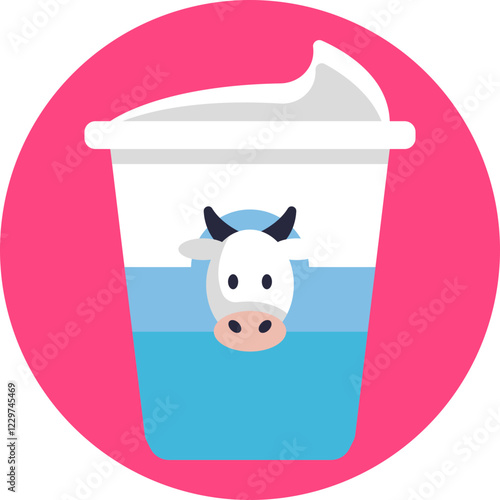 Healthy Snack: Yogurt is a creamy dairy product made from fermented milk, rich in probiotics, calcium, and protein.