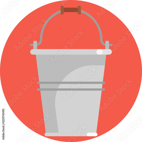 Milk Collection: A bucket is commonly used in dairy farming to collect milk from cows, goats, or other animals during milking.