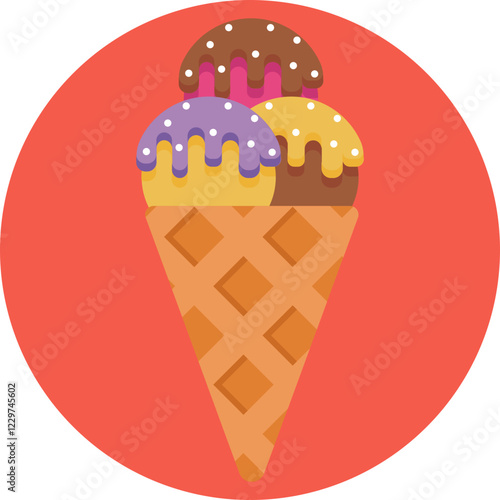 Ice cream is a popular dessert made from cream, milk, sugar, and flavorings, often enjoyed as a refreshing treat in various forms and flavors.