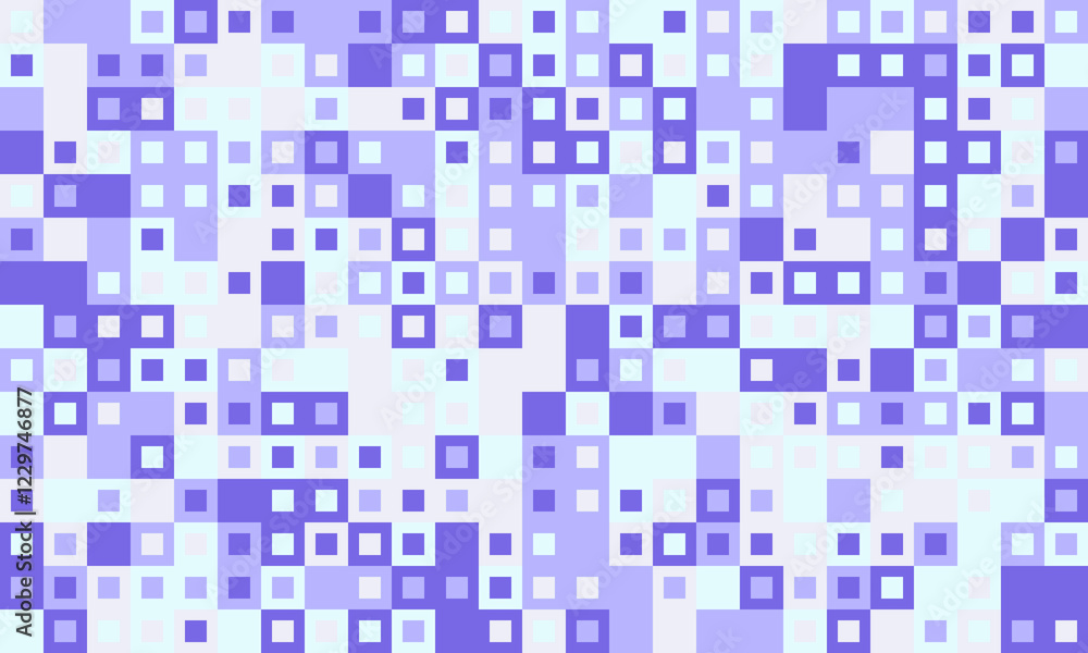 Fototapeta premium Colorful geometric grid pattern with minimal structure. Ideal for posters, creative materials, or textured backgrounds with a trendy, elegant touch.