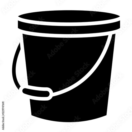 Vector Design Pail Icon Style