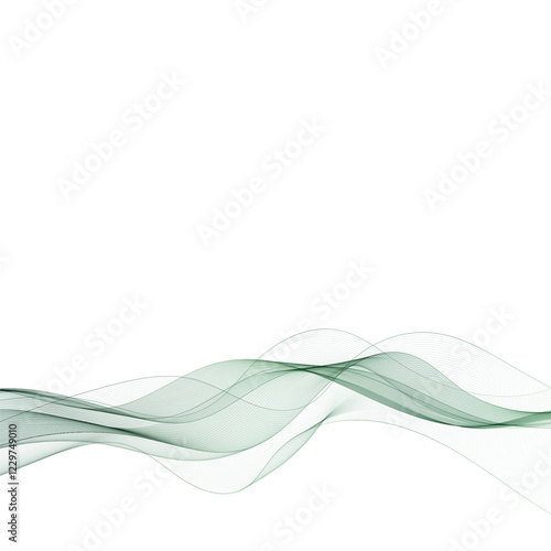 colorful abstract wave. layout for presentation
