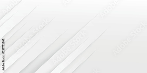 White background with beautiful abstract pattern, banner design