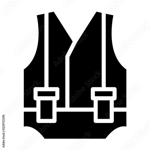 Vector Design Safety Vest Icon Style