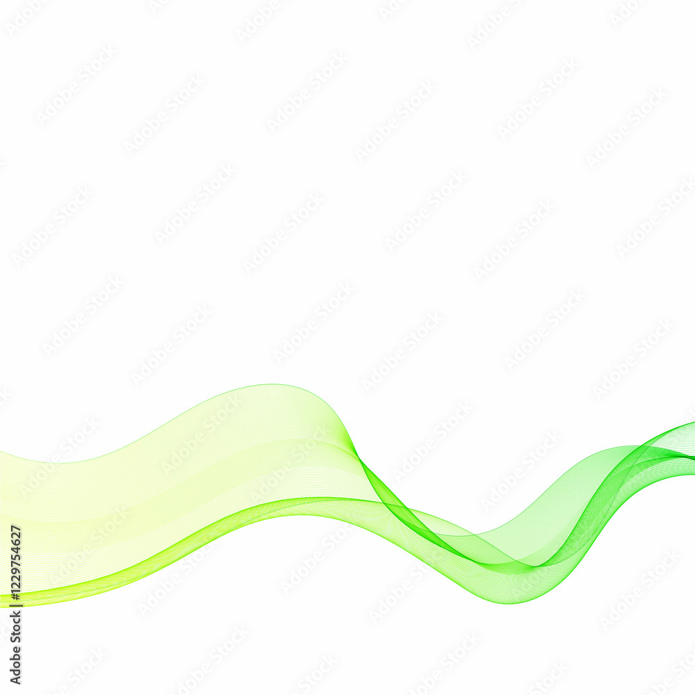 Green abstract wave. vector curves. Eps 10 Green abstract wave. vector curves. Eps 10