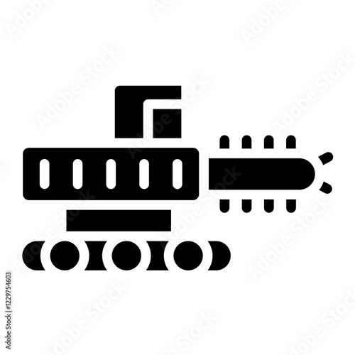 Vector Design Trencher Icon Style