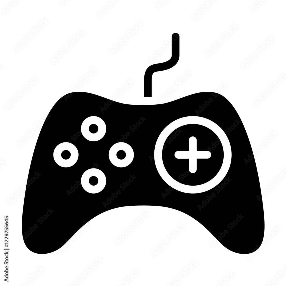 Vector Design Gamepad Icon Style Vector Design Gamepad Icon Style