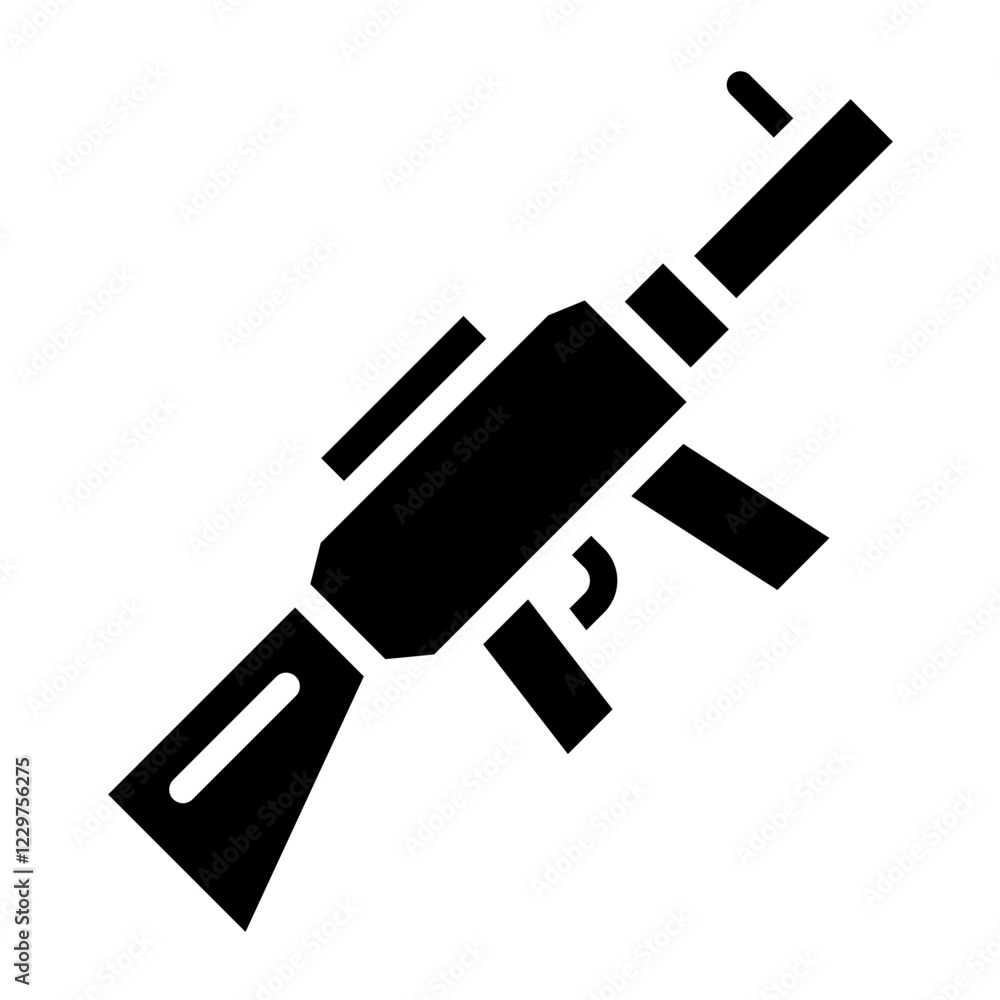 Vector Design Gun Icon Style Vector Design Gun Icon Style