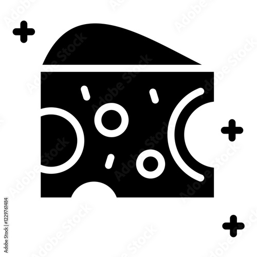 Vector Design Cheese Icon Style