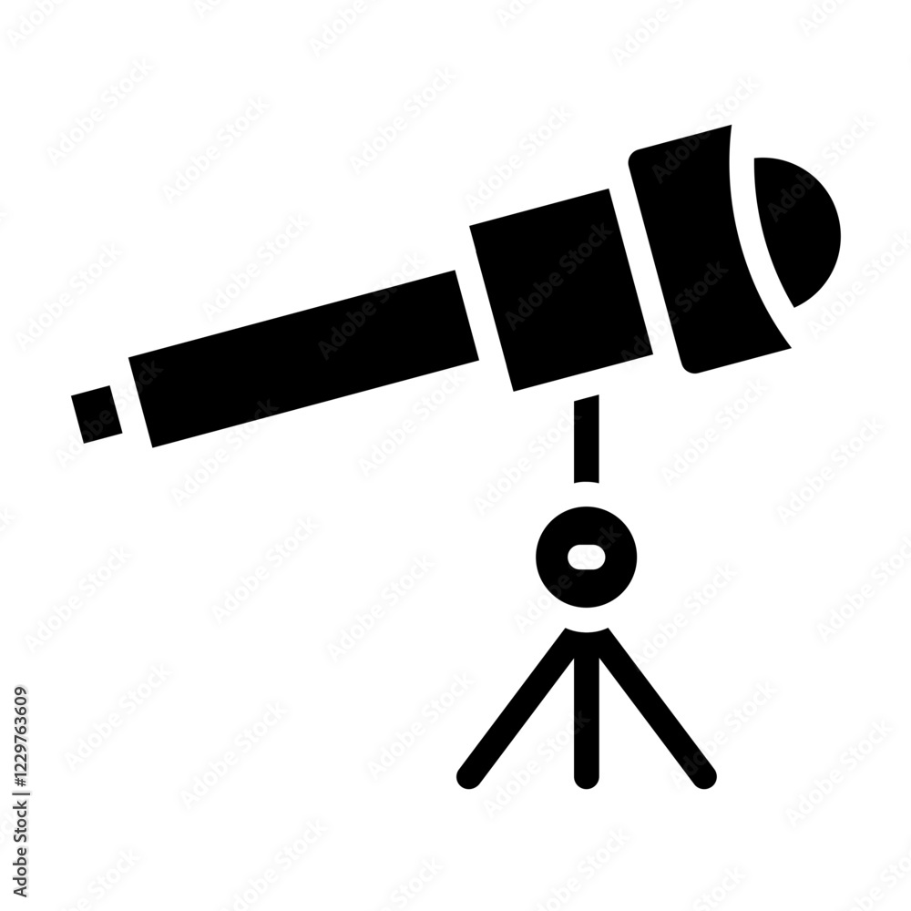 Vector Design Telescope Icon Style Vector Design Telescope Icon Style