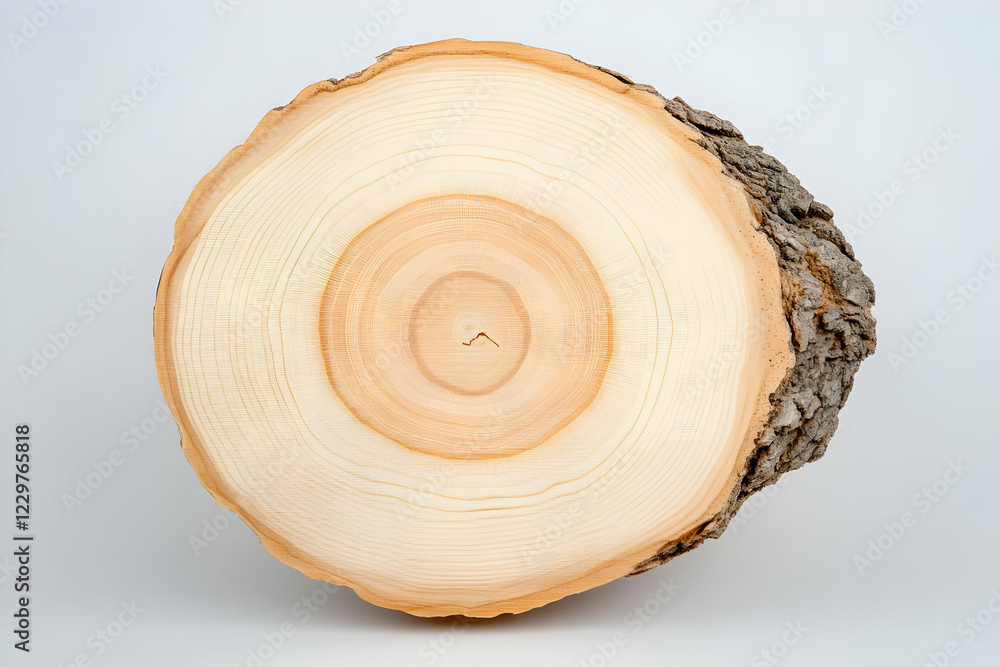Tree cross-section, wood grain, nature texture, studio shot Tree cross-section, wood grain, nature texture, studio shot