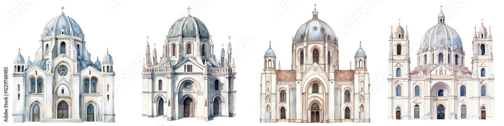 Magnificent cathedrals and churches across Europe with their ornate architectural designs historical significance and cultural heritage These iconic landmarks feature intricate details Magnificent cathedrals and churches across Europe with their ornate architectural designs historical significance and cultural heritage These iconic landmarks feature intricate details