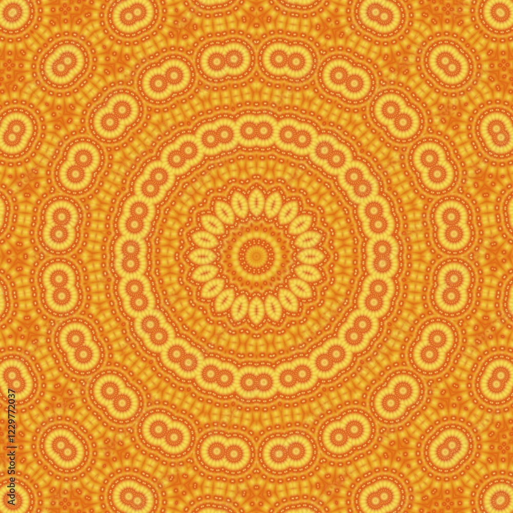 Bright orange background with abstract radial pattern Bright orange background with abstract radial pattern