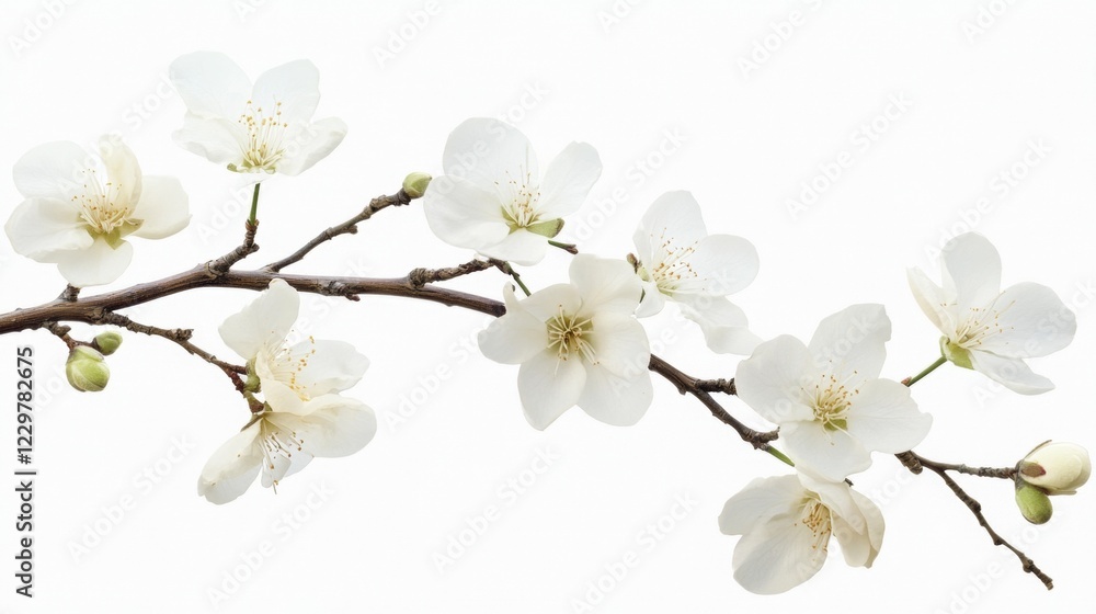 Fototapeta premium Delicate Spring Blossom Branch