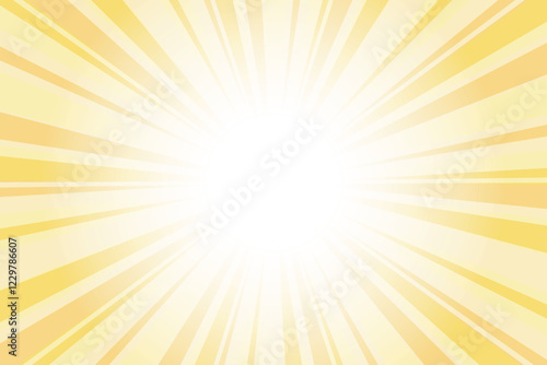 Wallpaper Mural Light orange sun burst abstract background. Abstract background with sun ray. Summer vector illustration. Torontodigital.ca