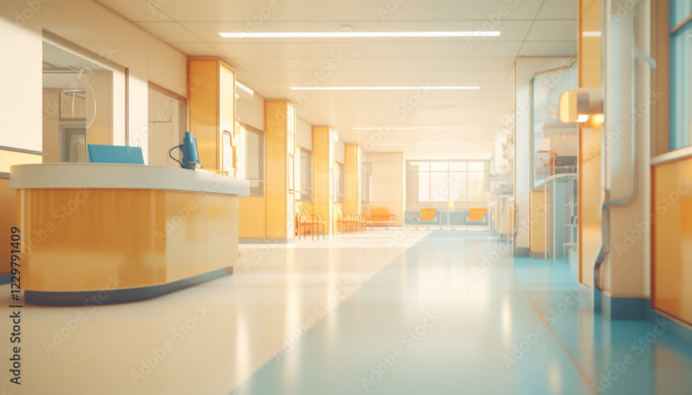 Fototapeta premium corridor in a hotel