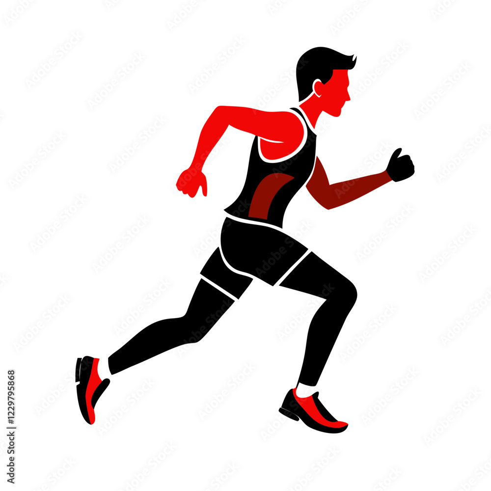 Fototapeta premium Running icon