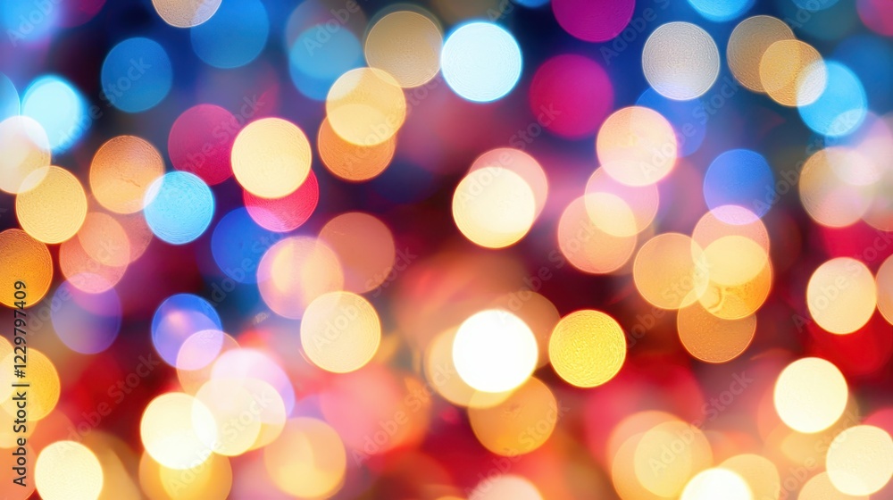 A vibrant background filled with colorful, blurred bokeh lights in various hues, creating a festive and dreamy atmosphere. A vibrant background filled with colorful, blurred bokeh lights in various hues, creating a festive and dreamy atmosphere.