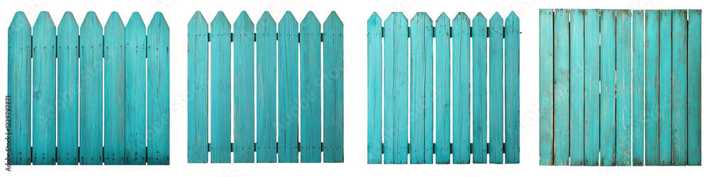 Weathered and aged wooden picket fence in a tranquil rural or farm setting with a vintage rustic and natural aesthetic Weathered and aged wooden picket fence in a tranquil rural or farm setting with a vintage rustic and natural aesthetic