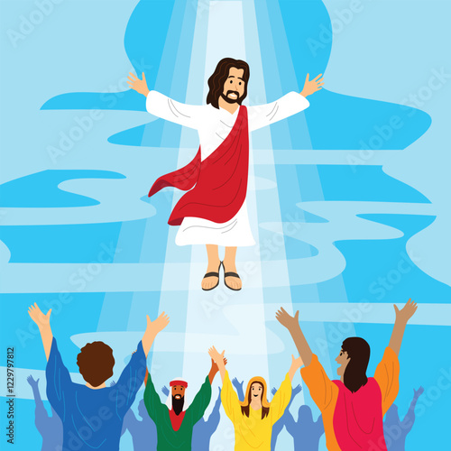 Jesus Christ ascended into heaven